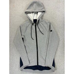Jack Wolfskin TECH LAB Full Zip‎ Hoodie Jacket (Men's Medium) Gray